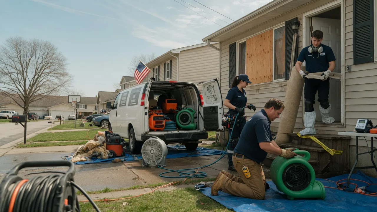 Water Damage Restoration in Pine River, WI near me